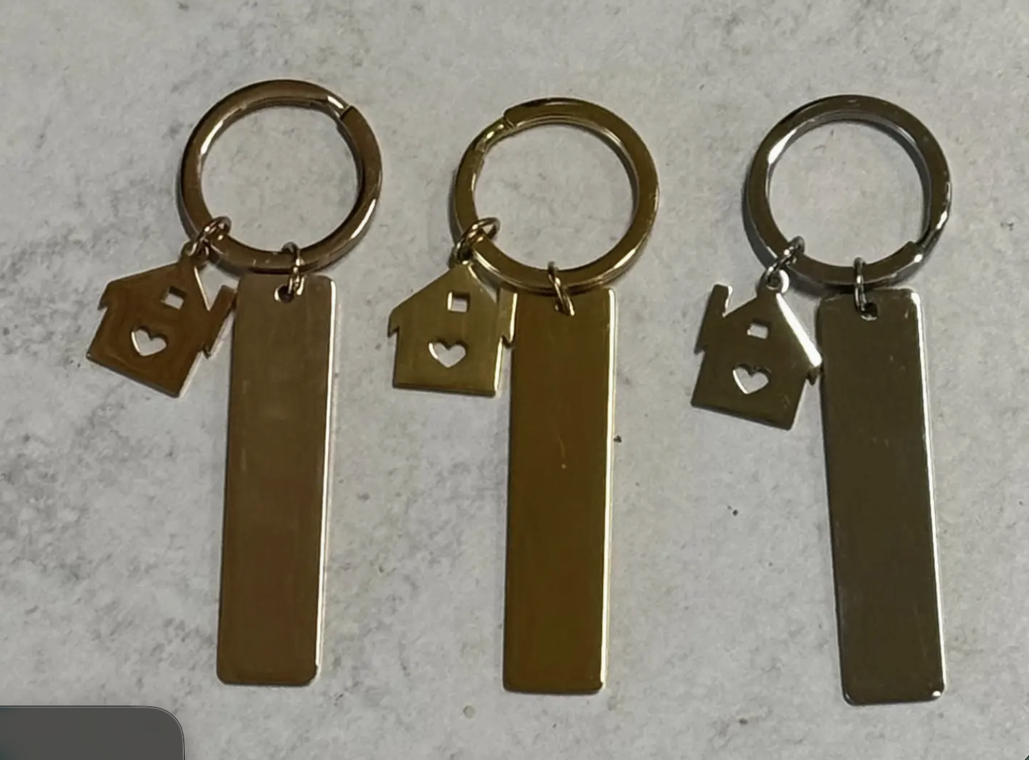 House Charm Keychain